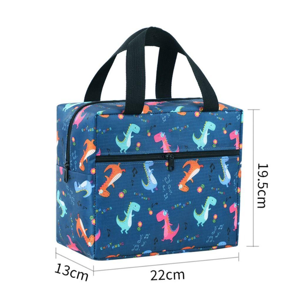Durable Leakproof Lunch Bag Large Capacity Thickened Insulated Lunch Box Reusable Insulated Lunch Tote School Office Picnic