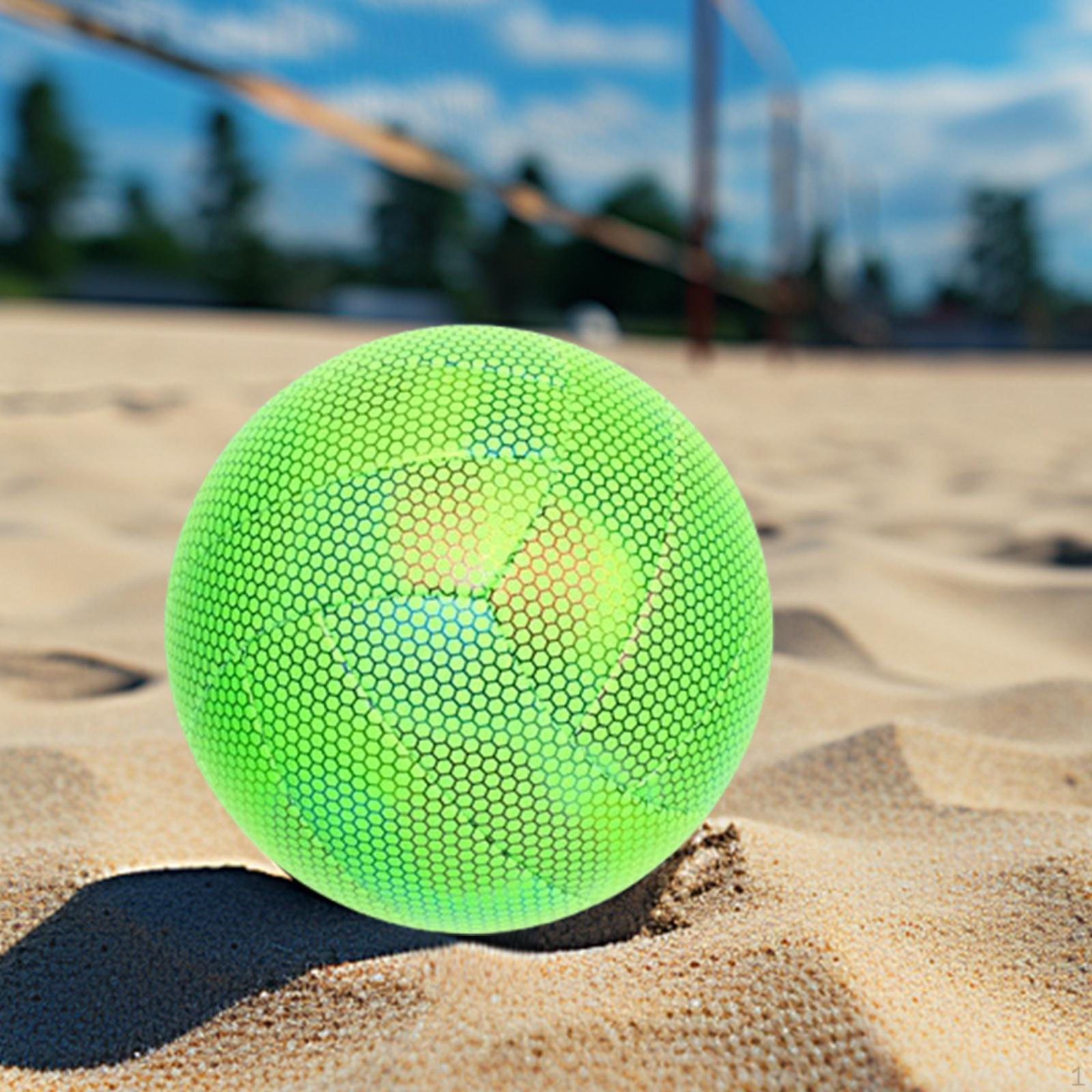

Голографический светоотражающий волейбольный мяч официальный матч ночная игровая игрушка стандартный пляж Green
