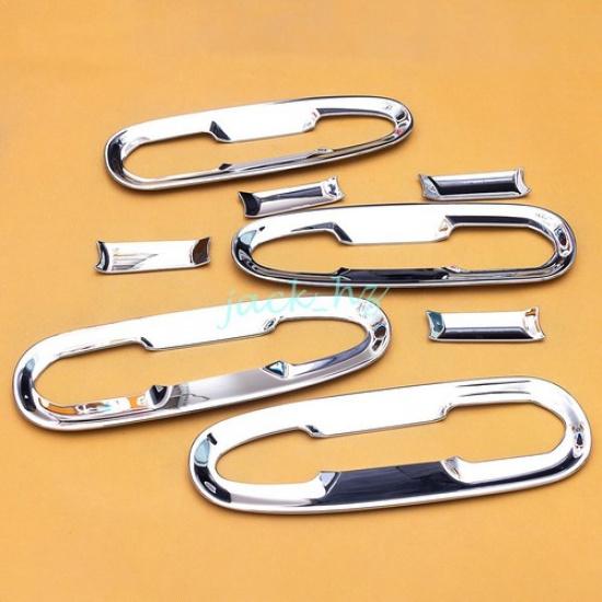 For -2024 Toyota Sienna Chrome Door Handle Surrounds Protector Accessories
