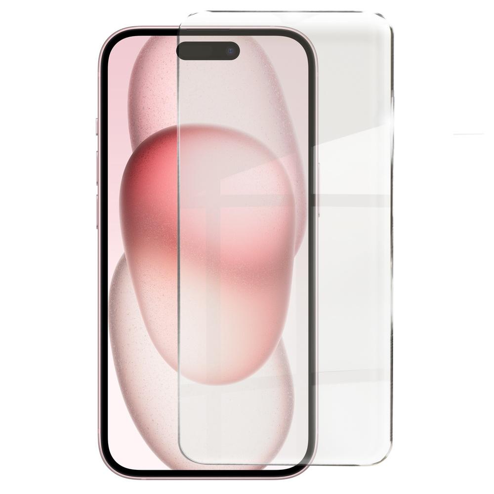 iPhone 15 Case, MagSafe, ERBORD Matt Case, Pink + Screen Protector