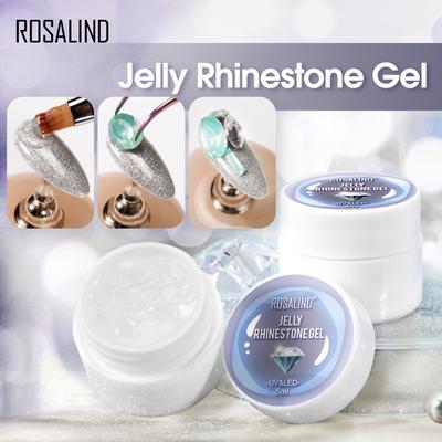 5ml Jelly Gel Nail Polish For Nail Gel Rhinestone Adhesive Glue Nail Art Decorations