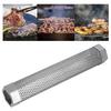 Portable 12in Stainless Steel BBQ Smoker Tube Barbecue Accessory for Electric Gas Charcoal Grill