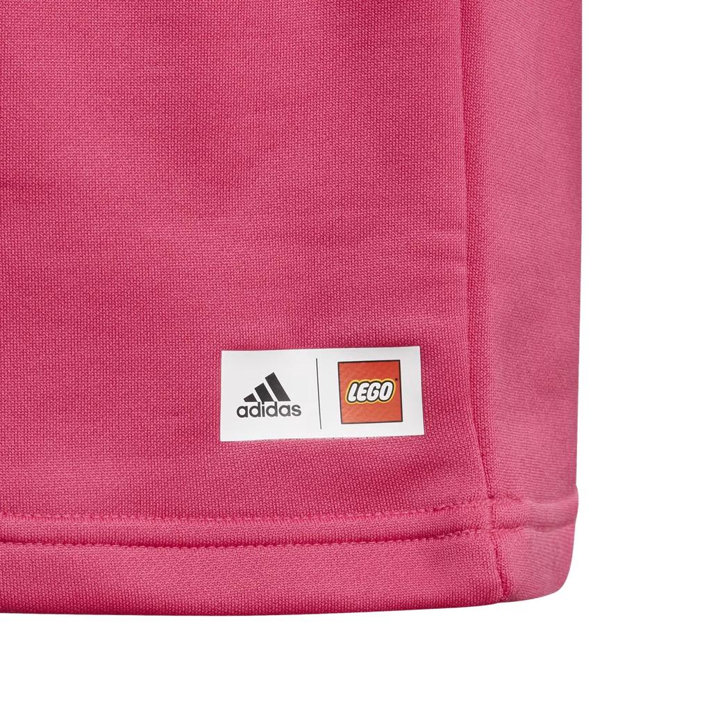 Kids' Adidas X LEGO Kids T-Shirts Crew Neck Moderate Non-Stretch