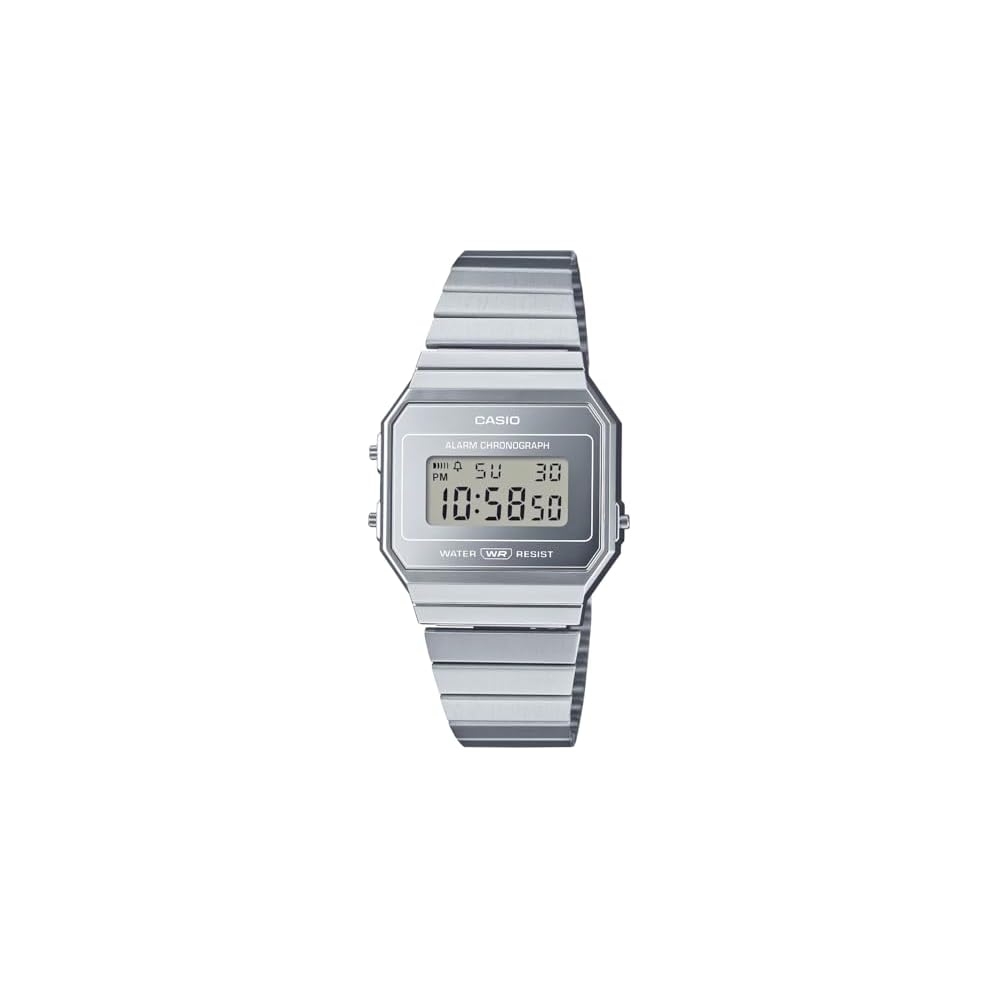 Casio Vintage Series A700WEV-7A Digital Watch Silver Unisex Classic Design