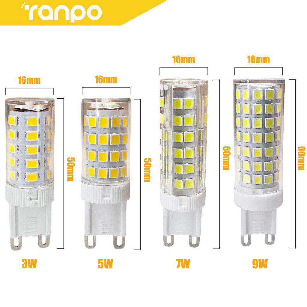 Led Bulb 5W 8W 12W 220V Ac Smd Light White Nan Lamps 360° Lighting Specialty Corn Bulbs Decorative Shop G9 E14 Wedding Party For