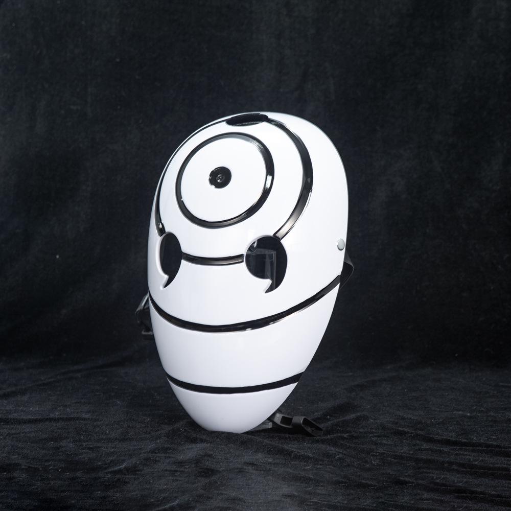 Anime Naruto Tobi Pryskyřičná Maska pro Halloweenskou Párty - Kostým na Celý Obličej pro Dospělé a Děti