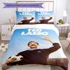 3pcs Ted Lasso Bedding Set Duvet Cover Closure Includes 1 Duvet Cover & 2 Pillowcases, Soft and Comfortable for All Seasons.