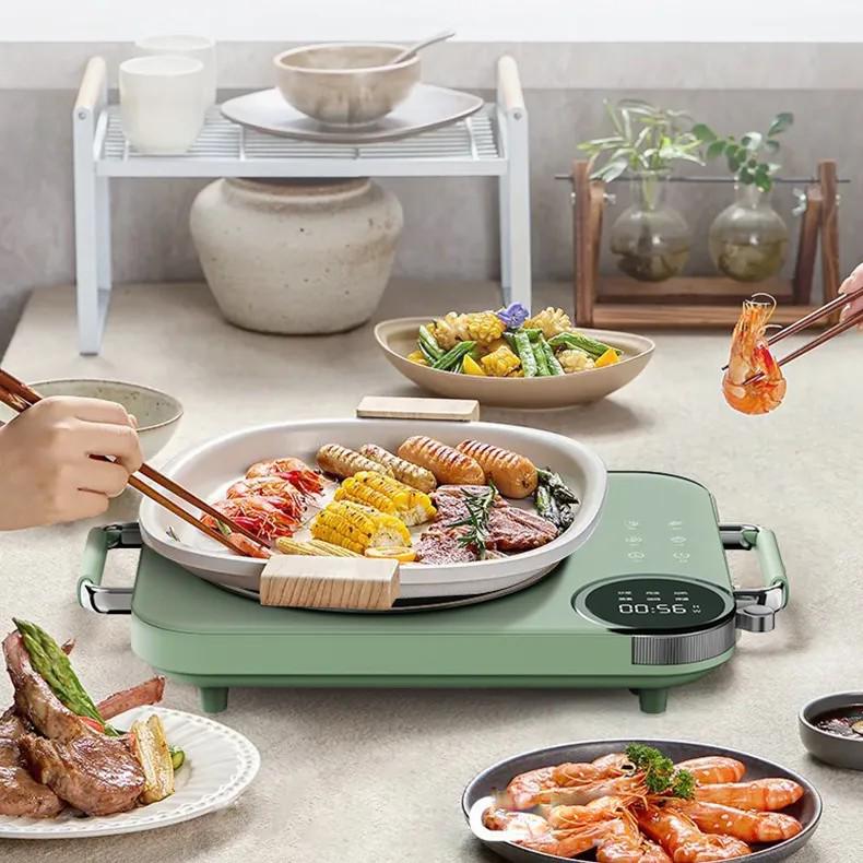 Ultra-Thin High-End 3500W Electric Ceramic Stove & Multi-Functional Infrared Oven with Electric Kettle