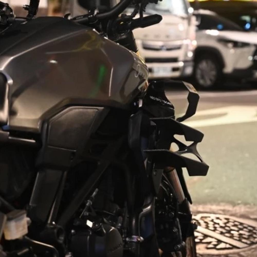 Motorrad Flügel Let Frontspoiler Stabilisator Für HONDA CB300R 2019-2025 2024 Dekorative Seitenverkleidung Winglet Windabweiser