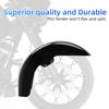 Motorcycle Front Fender Mudguard Cover Gloss Black For Harley Touring Electra Glide Street Road King Glide Ultra 2014-up