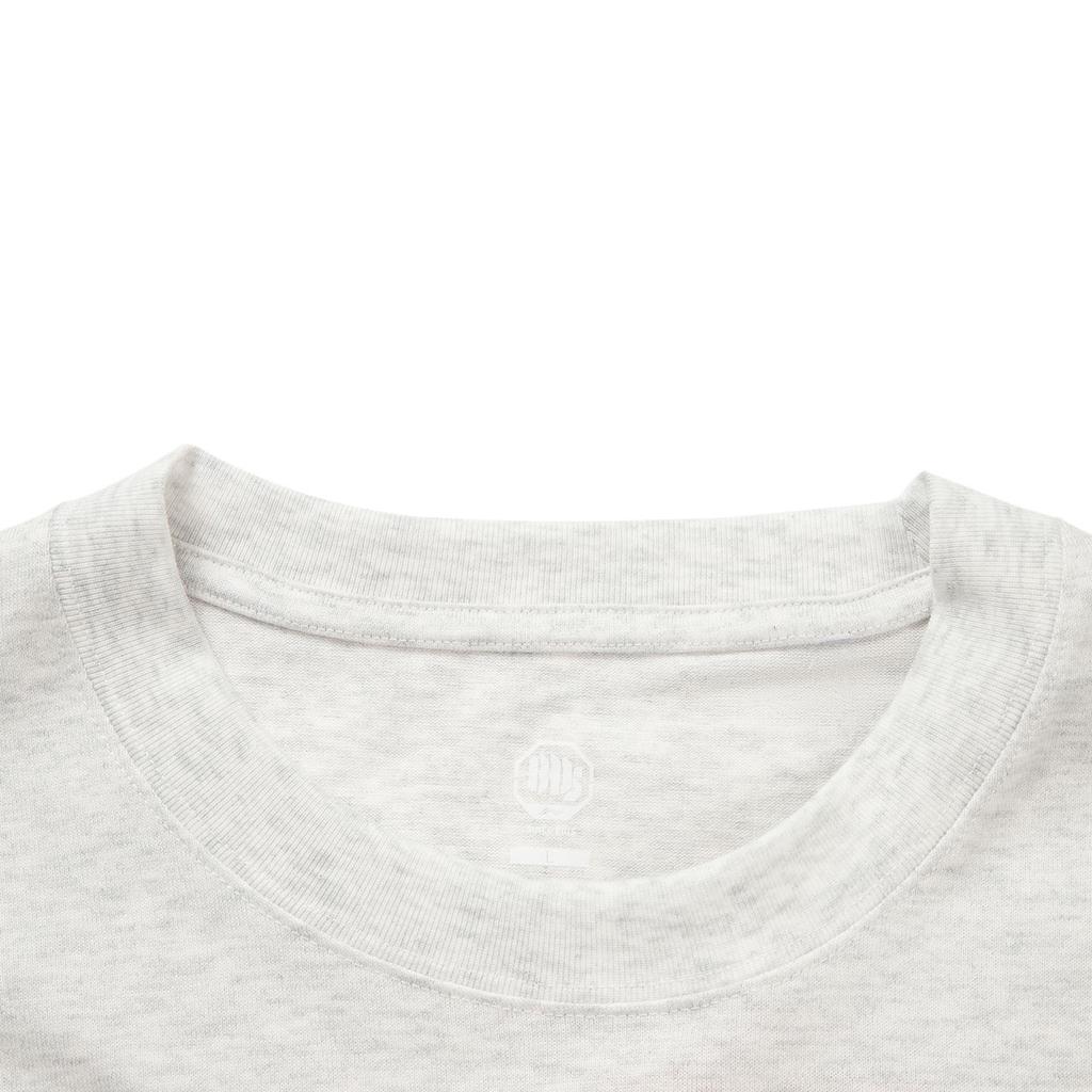 Li-Ning Badfive Fashion Casual Loose Letter Pattern Printed Round Neck Short Sleeve T-Shirt Men Tops AHSVD97-2