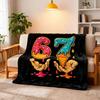 67 Flannel Fleece Bed Blanket Throw Blanket Lightweight Cozy Holiday Blanket for Bedroom Living Room Sofa Couch Christmas Gifts