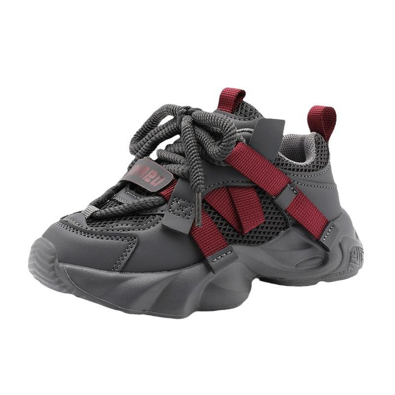 Girls sports shoes 2025 spring and autumn new children's spring girls older children dirt-resistant dad shoes classmates