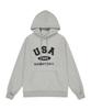 Usa Basketball Arch Logo Hoodie_Melange