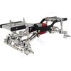 MN Full Metal Frame Chassis Kit Shock Pull Rod with CNC Portal Axle for 1/12 MN MN98 D90 D91 D99 D99S MN90 RC Car Upgrade Parts