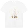 Logo Print Crew Neck Short Sleeve T-Shirt Men Tops White 1011861-1A14053-2W110