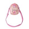 Pu Coin Purse With Zipper And Shoulder Strap For Girls And Teenagers
