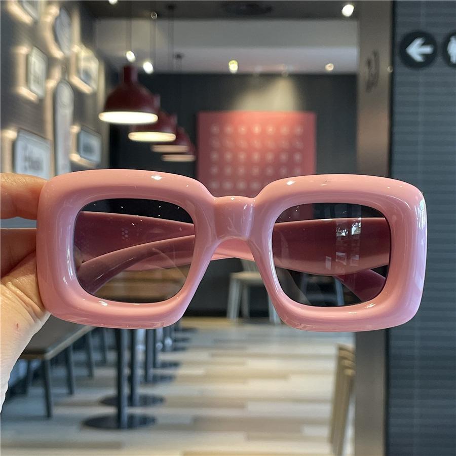 Lustige Vielseitige Kinder-Sonnenbrille Bonbonfarbene Baby-Sonnenbrille Eltern-Kind Mit Großem Rahmen Uv-Schutzbrille