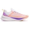 Li Ning Feidian Challenger Dopamine Low Top Running Shoes Women Running Shoes White Purple ARMR012-1
