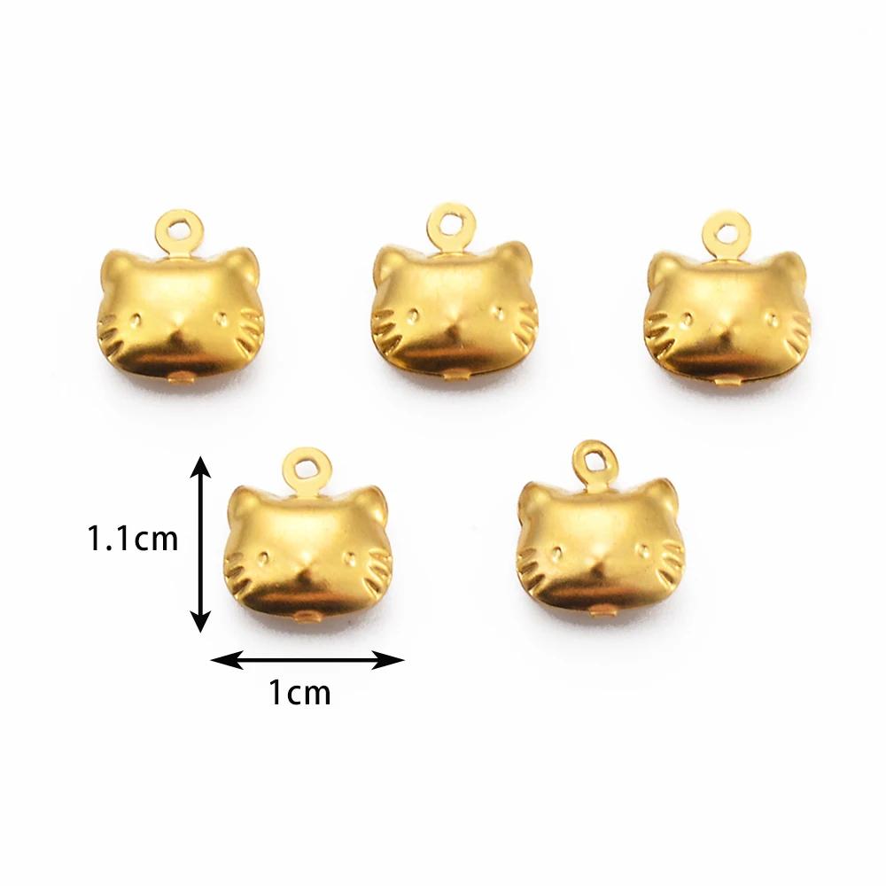 Wholesale 20pcs/lot Starfish Shell Strawberry Elephant Hollow Charms Pendant Stainless Steel DIY Jewelry Making Crafts