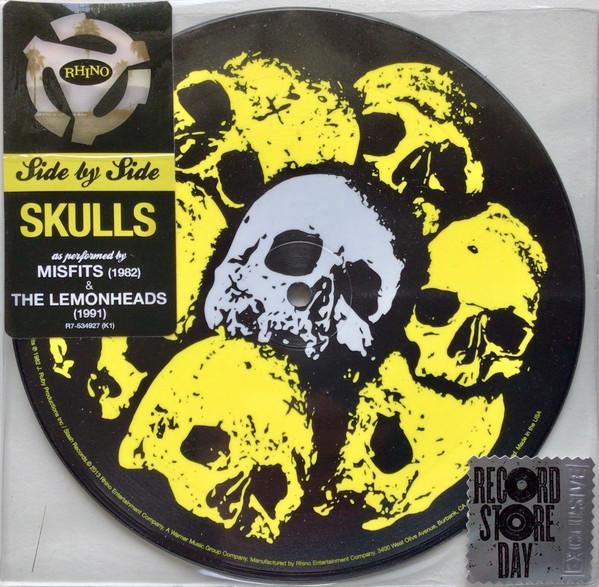 

7inch Record MISFITS / THE LEMONHEADS - Skulls R7534927 Rhino Records 2013 UK Rock Used