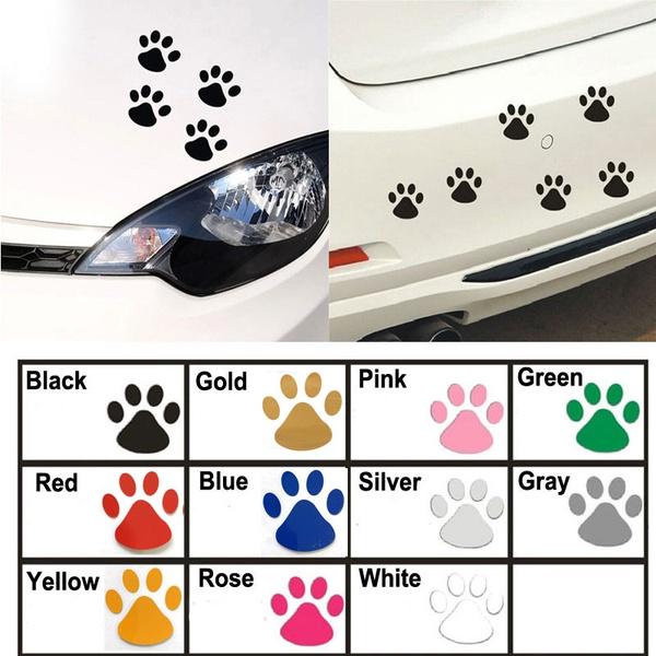 4pcs Personality Funny Cartoon Panda Car Sticker Decal