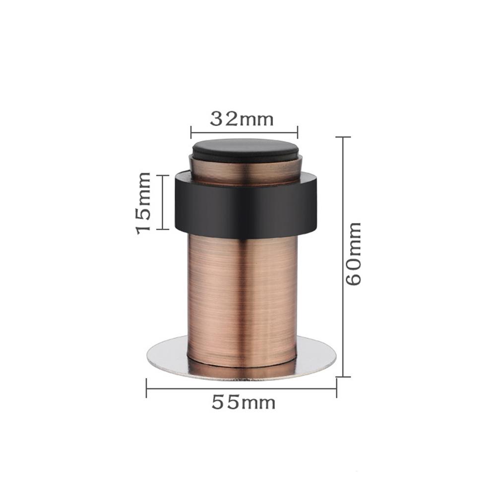Ogranicznik drzwi ze stali nierdzewnej Ochronna podkładka drzwiowa Ochrona antykolizyjna Samoprzylepny cylindryczny ogranicznik drzwi Ochraniacz ścienny
