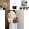 Stylish Small Square Bag 2024 New Summer Fresh Shoulder Bag For Women Chic Black