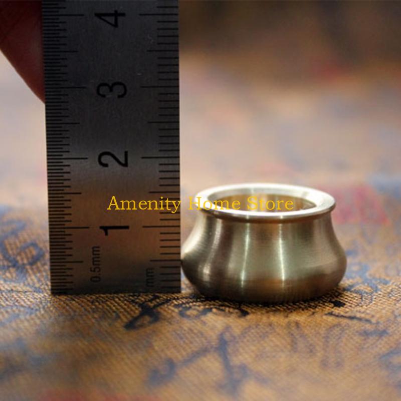 F26C Incense Burner, Copper Incense Burner Holder Gourd Incense Burner for Joss Stick, Tower Incense, Incense Coil