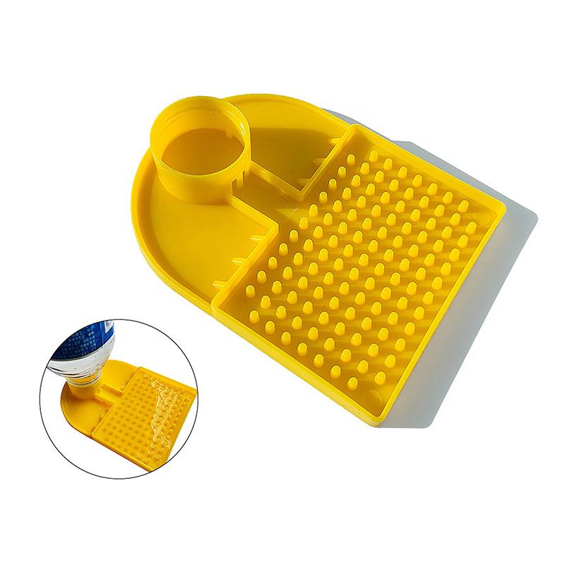 Bee Water Feeding Supplies Non Toxic Anti Drowning Beekeeper Feeder Set for Hives Garden