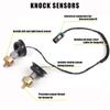 Muge Racing Knock Sensors With Wiring Harness Kit, LS Knock Sensor Kit Compatible With Chevy Silverado Tahoe Suburban Avalanche, GMC Sierra Yukon,