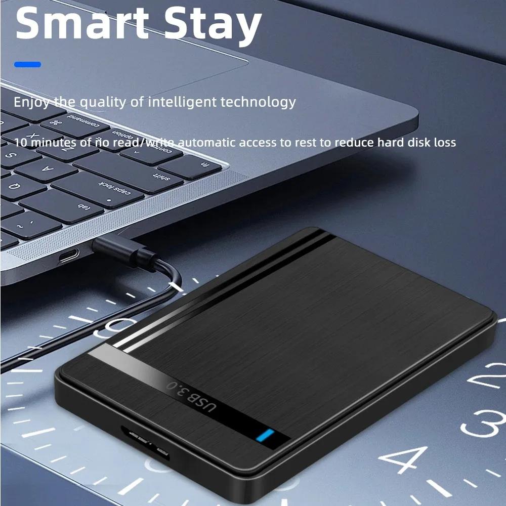 2.5 Inch HDD Case SATA To USB 3.0 HDD Enclosure 3TB Hard Drive Disk SSD Case Adapter 5Gbps Mobile External HDD Box for PC Laptop