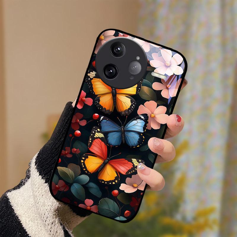 For Xiaomi POCO F7 Ultra Case Fashion Luxury Lens Protection Tempered Glass Back Cover For POCO F7 Ultra 24122RKC7G Shell Coque