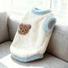 Teddy Style Dog Sweater Soft Plush Cat Hoodies New Puppy Winter Vest  Cold Weather