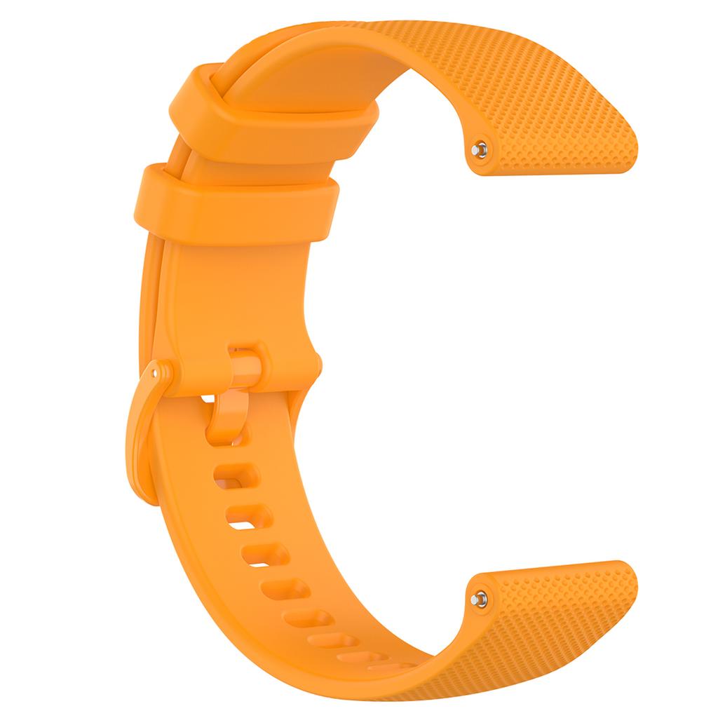 18mm Watch Band for Garmin Vivomove 3S/GarminMove 3S/Vivoactive 4S 40mm 45mm/GarminActive S Grid Texture Silicone Strap