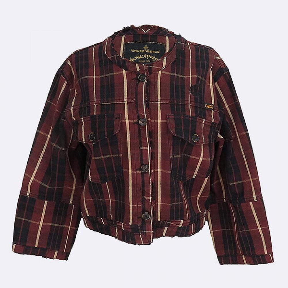 

Vivienne WeStwood Smith Market Б/У роскошная женская куртка в клетку K1157vw