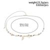 Boho Colorful Seed Beads Acrylic Conch Waist Chain  for Women Sexy Summer Beach Bikini Belly Chain Accessories Body Jewelry Belt