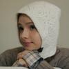 Meleuhen Leaf Knit Bonnet Hat_7Color
