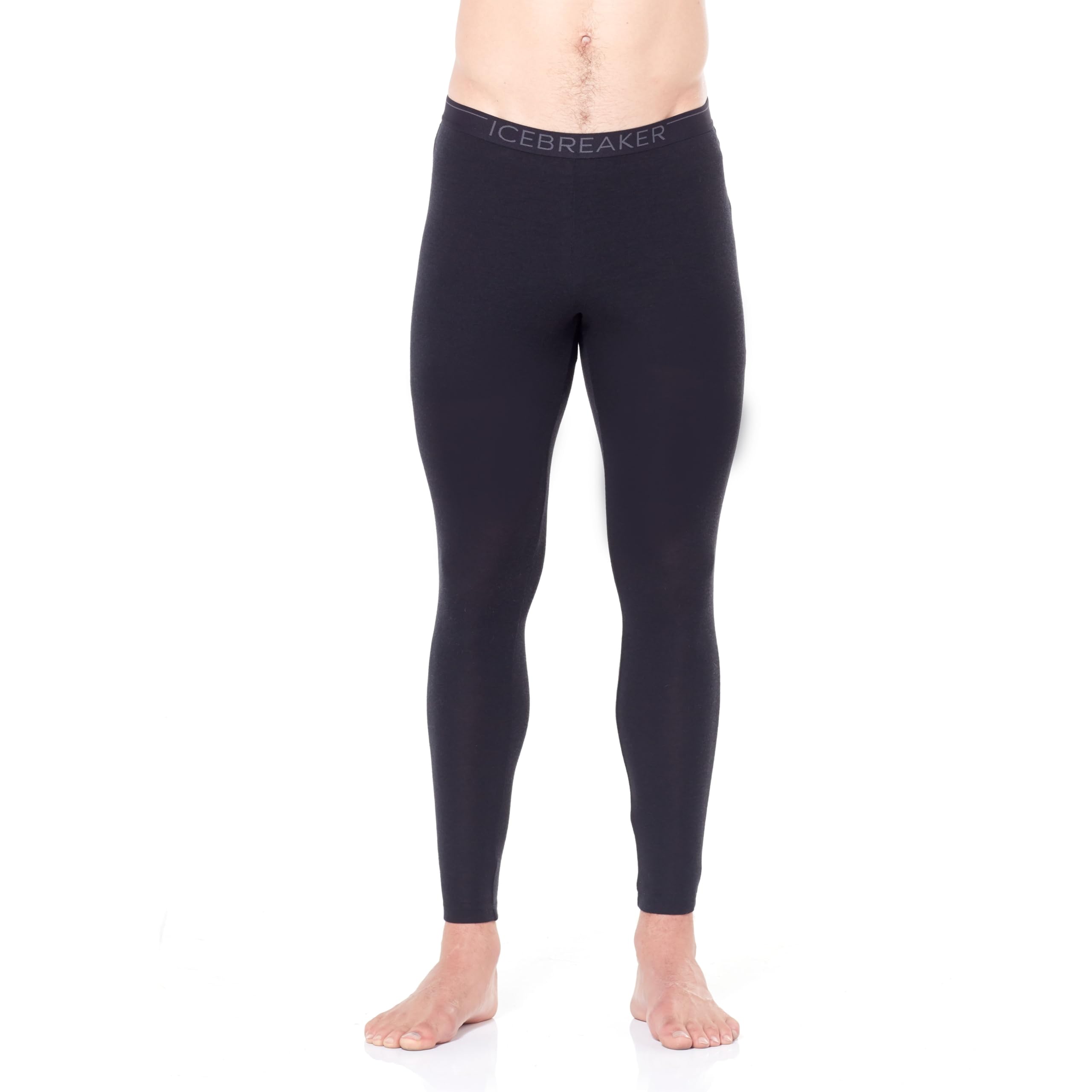 [Icebreaker] Мужские леггинсы Merino 175 Everyday, Черный, Размер M