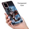 Dragonball Z Saiyajin Transparente Silikonhülle für Samsung Galaxy S22 Pro S21 S20 FE Ultra S10 S10E Lite S9 Plus Handyhülle