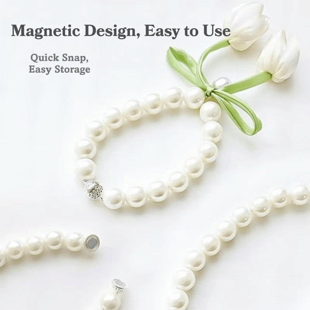 Tulip-Shaped Tulip Curtain Straps Magnetic Curtain Buckle Creative Drapery Holders  Home Decor