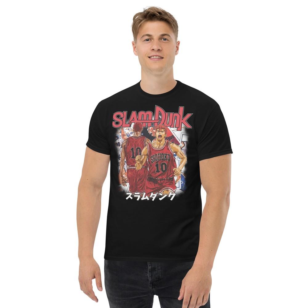 Slam Dunk Shirt Team Basketball Tshirt Manga Anime Sport T-Shirt Rukawa Tee ALL Unisex T-Shirt S