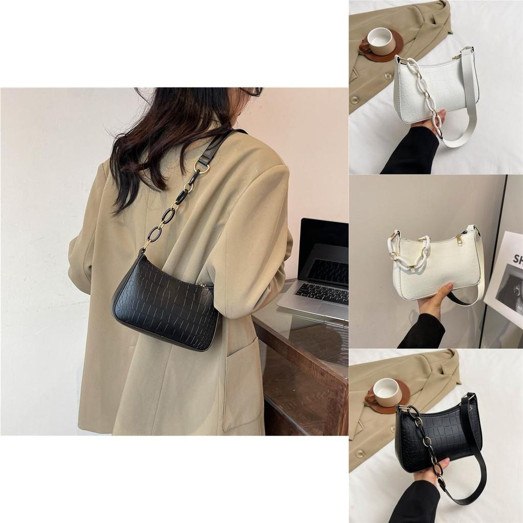 Stylish Minimalist Small Crossbody Bag For Women In Black And White Perfect For Summer Casual Outfits