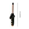 Cordless Curling Iron USB Rechargeable 4000 mAh, 3 Gears Travel Mini Straightener, Portable Flat Iron and Curler 2 In 1 Mini Hair Curler Curling Wand
