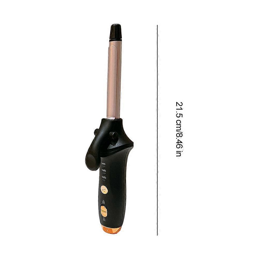 Cordless Curling Iron USB Rechargeable 4000 mAh, 3 Gears Travel Mini Straightener, Portable Flat Iron and Curler 2 In 1 Mini Hair Curler Curling Wand