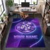 Crystal Velvet Rug Austria Wien FC Print Custom Name Text Floor Mat Home Decor