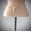 Fashionable Butterfly Tassels Waist Chain Trendy Sweet Body Chain For Women Girls Elegant Waist Chain Clothing Accessories Gifts