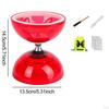 Chinese Diabolo Set Accessories Gifts Classic Fun Portable Juggling Toy 3 Bearing for Adults Kids