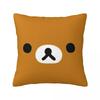 Rilakkuma Strawberries Square Pillow Case Polyester Cushions for Sofa Animal Bear Creative Cushion Covers