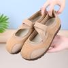Summer new mesh Velcro shoes light breathable casual single shoes soft sole soft surface comfortable
